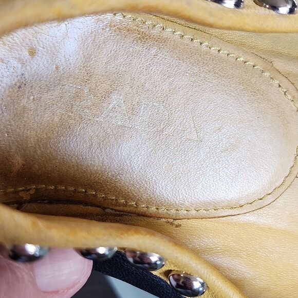 Prada Stuuded Tassel Slip-on Loafers - Picture 5 of 11